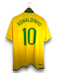 2006-08 Brazil Home Shirt Ronaldinho 