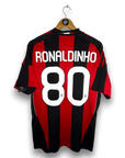 2010-11 AC Milan Home Shirt Ronaldinho 