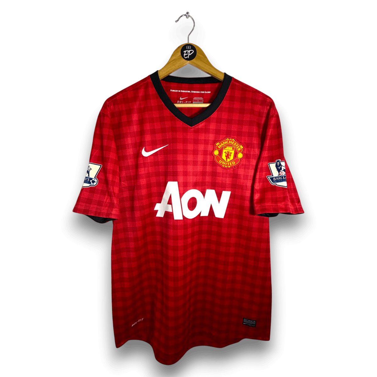 2012-13 Manchester United Home Shirt Valencia 