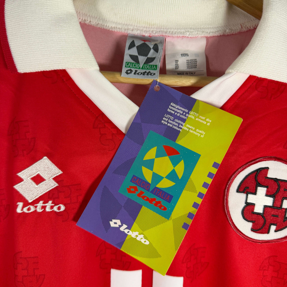1994-96 Switzerland Home Shirt Chapuisat 
