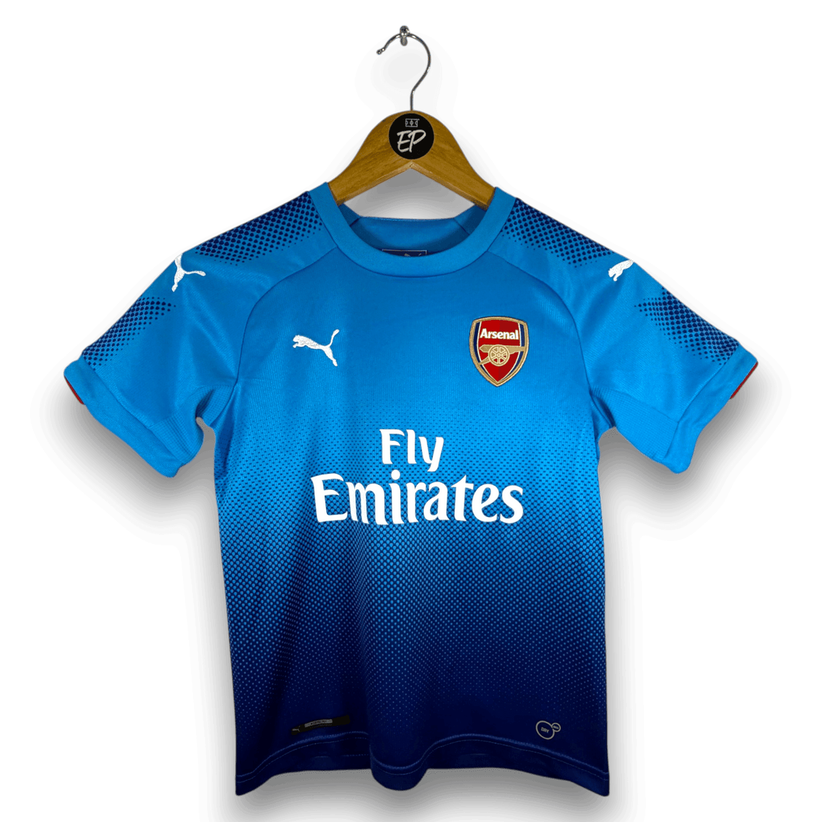 2017-18 Arsenal Away Shirt - 8.5/10 - (9-10 Years)