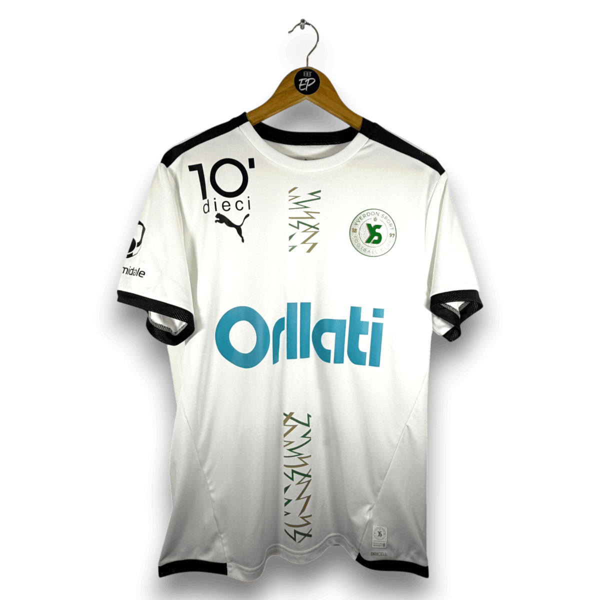 2022-23 Yverdon Sport Away Shirt SIGNED Kury 