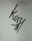 2022-23 Yverdon Sport Away Shirt SIGNED Kury 
