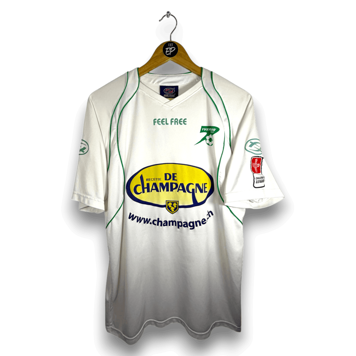 2007-08 Yverdon Sport Home Shirt Match Issue (Milićević) 