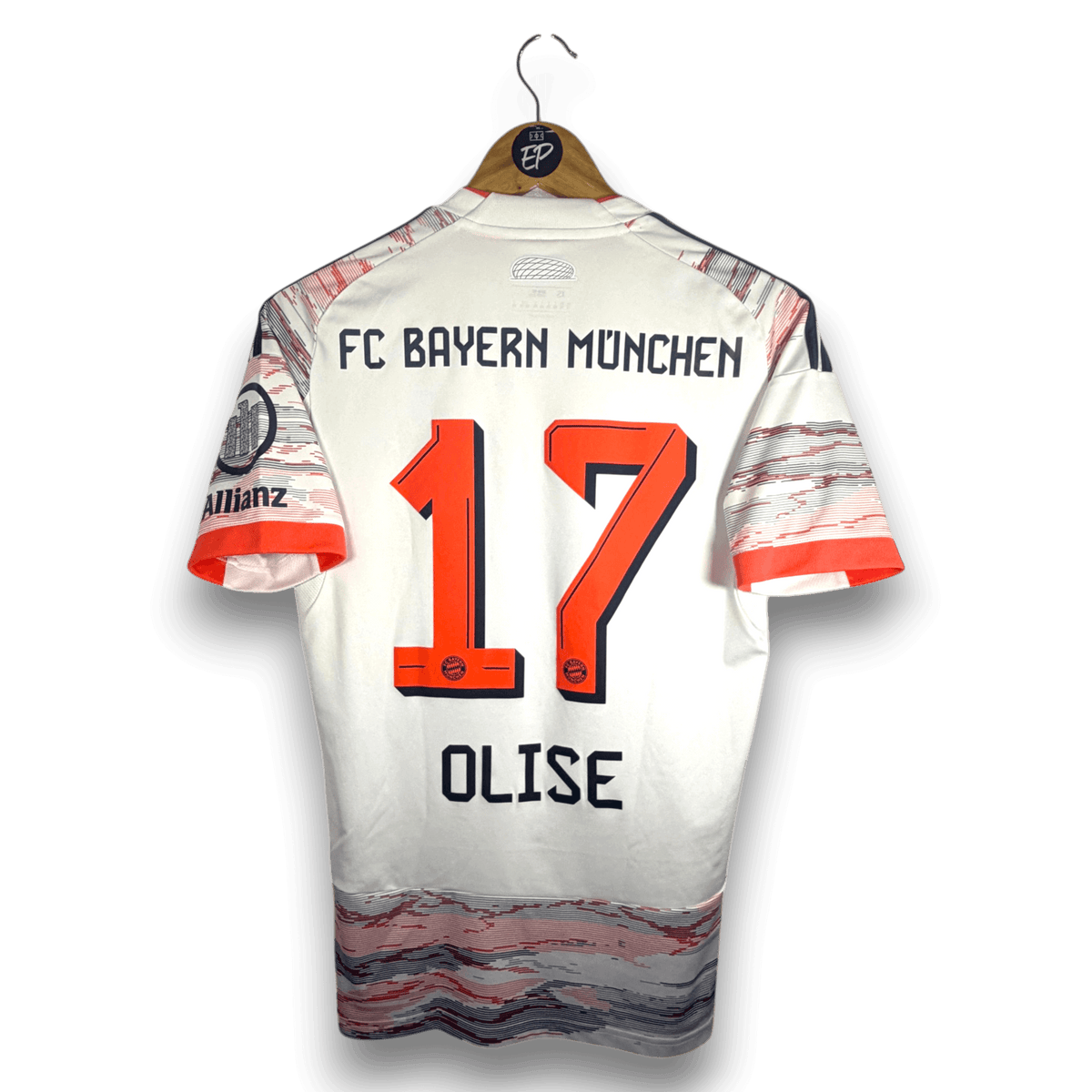 2025-26 Bayern Munich Away Shirt Olise 