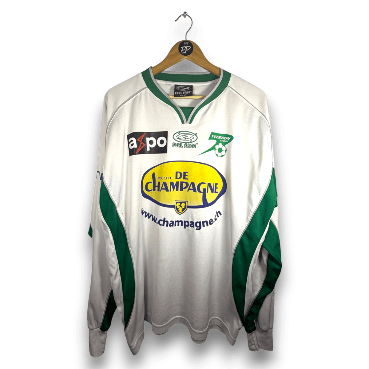 2005-06 Yverdon Sport Home Shirt Match Issue Tournut 