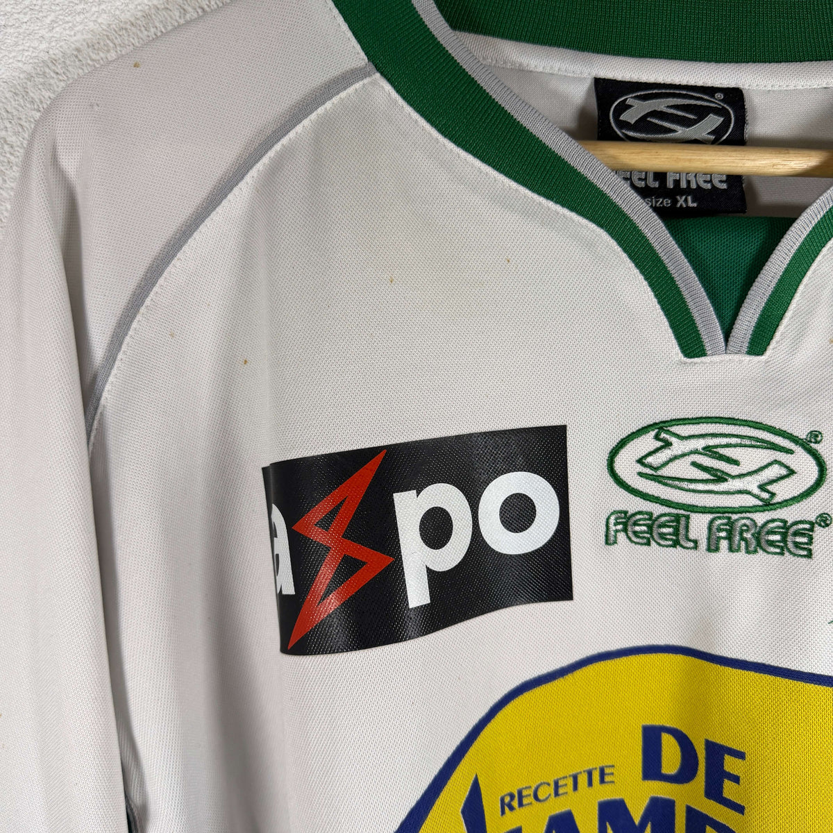 2005-06 Yverdon Sport Home Shirt Match Issue Tournut 