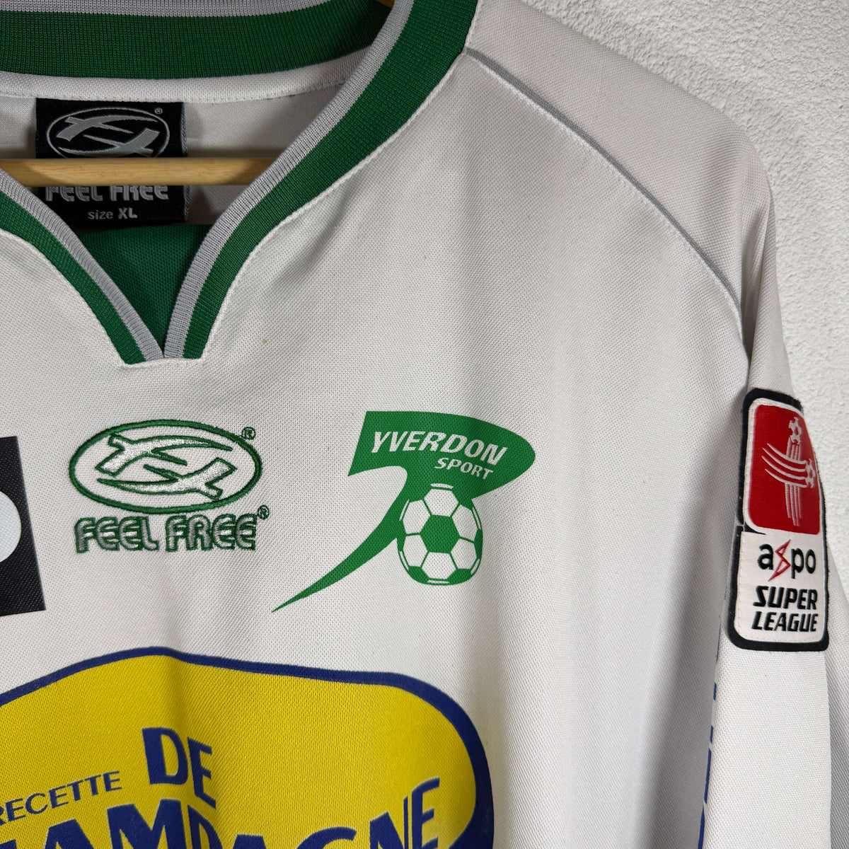 2005-06 Yverdon Sport Home Shirt Match Issue Tournut 