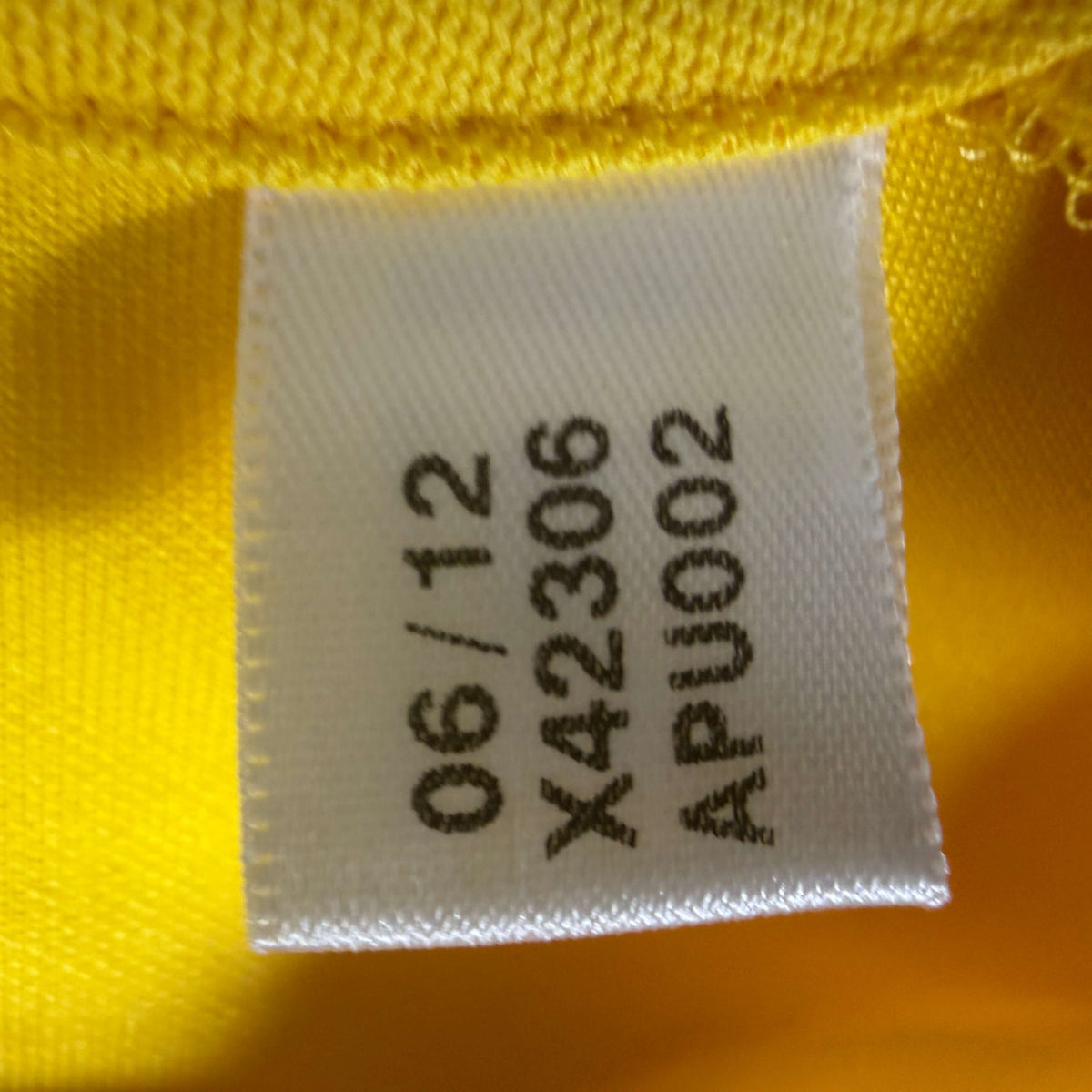 2011-12 FC Luzern Third Shirt Match Issue Mouangue 