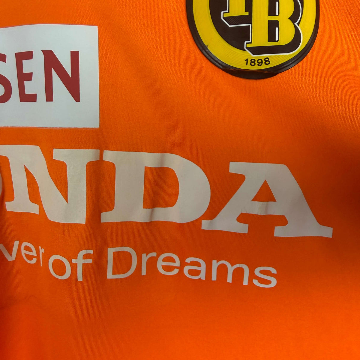 2013-14 Young Boys GK Shirt Match Issue Mvogo 