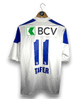 2012-13 Lausanne-Sport Home Shirt Match Issue SIGNED Tafer 