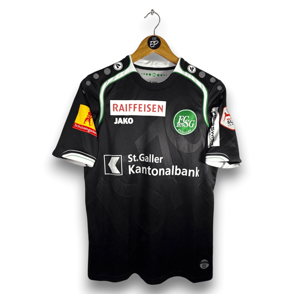 2014-15 St Gallen Away Shirt Match Issue Tréand 
