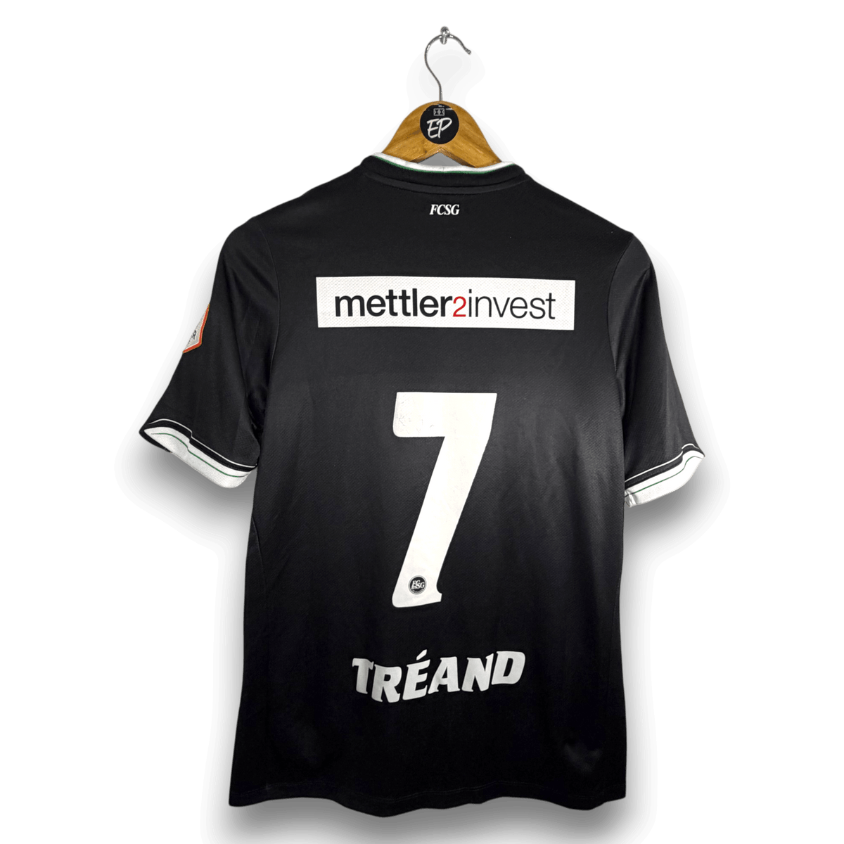 2014-15 St Gallen Away Shirt Match Issue Tréand 