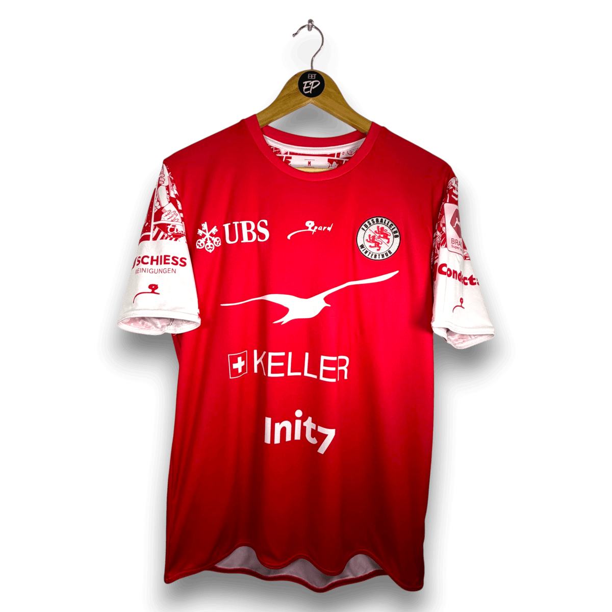 2025-26 Winterthur Home Shirt Match Worn (13.12.25 against FC Zurich) Cueni 