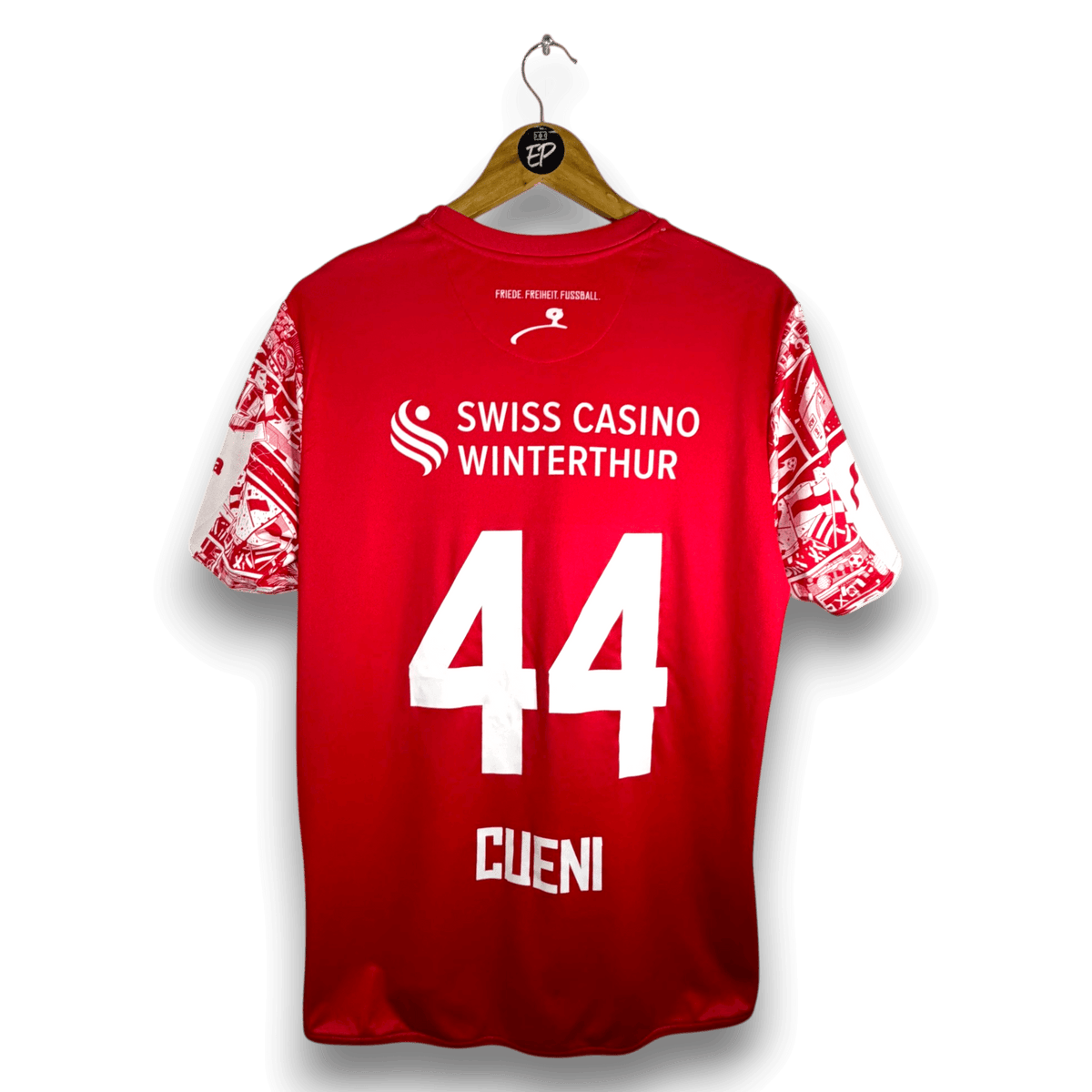 2025-26 Winterthur Home Shirt Match Worn (13.12.25 against FC Zurich) Cueni 