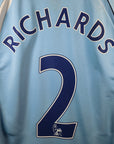 2008-09 Manchester City Home Shirt Richards 