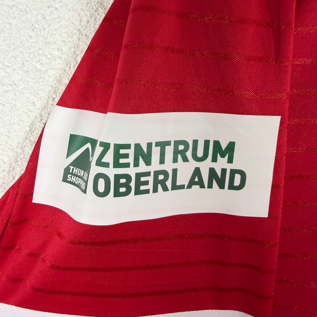 2025-26 FC Thun Home Shirt Match Issue SIGNED (Unwashed) (03.05.26 against FC Sion) Imeri 