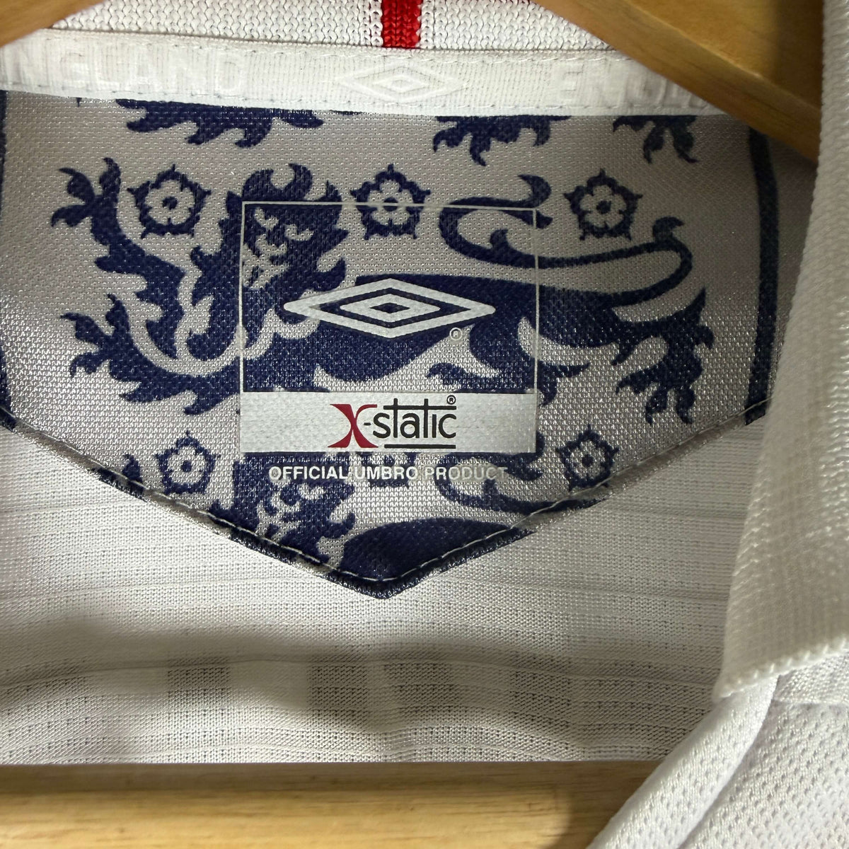 2005-07 England Home Shirt Beckham 
