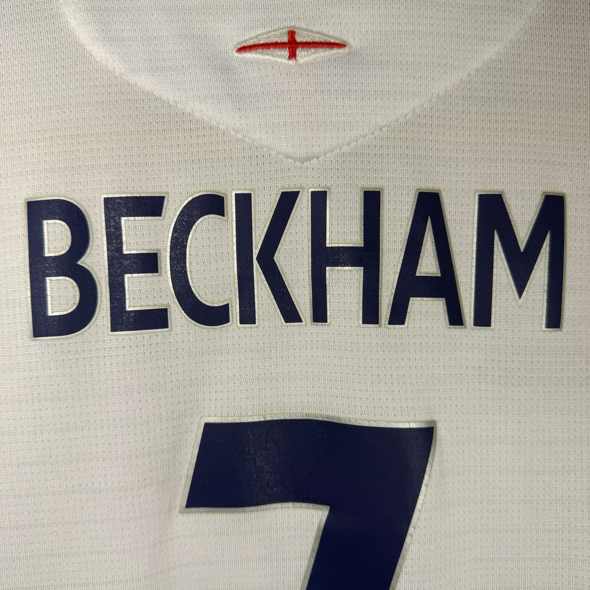 2005-07 England Home Shirt Beckham 