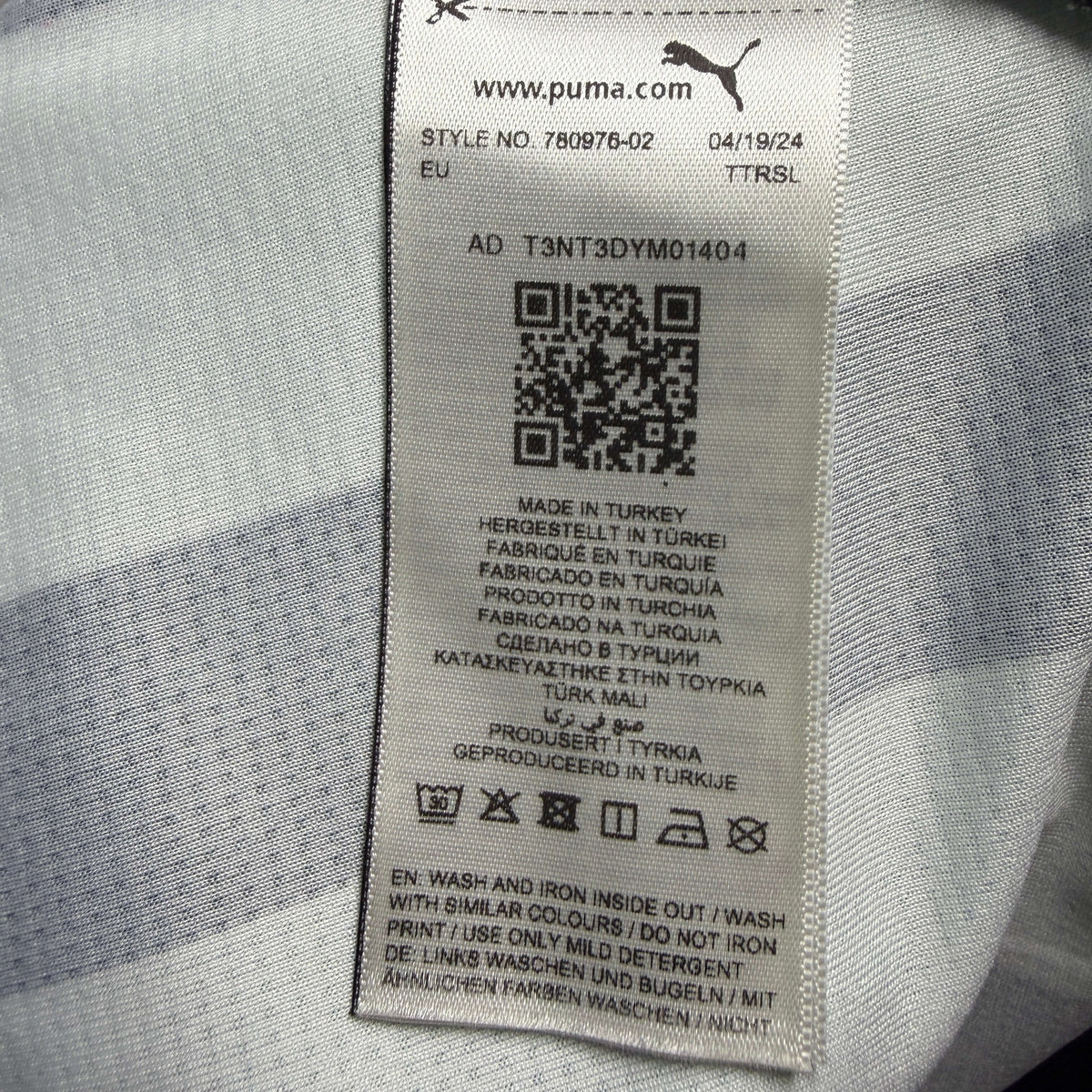 2024-25 St-Gallen Away Shirt Match Issue Konietzke 