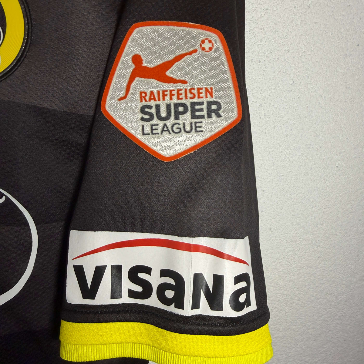 2013-14 Young Boys Away Shirt Match Issue Veskovac 