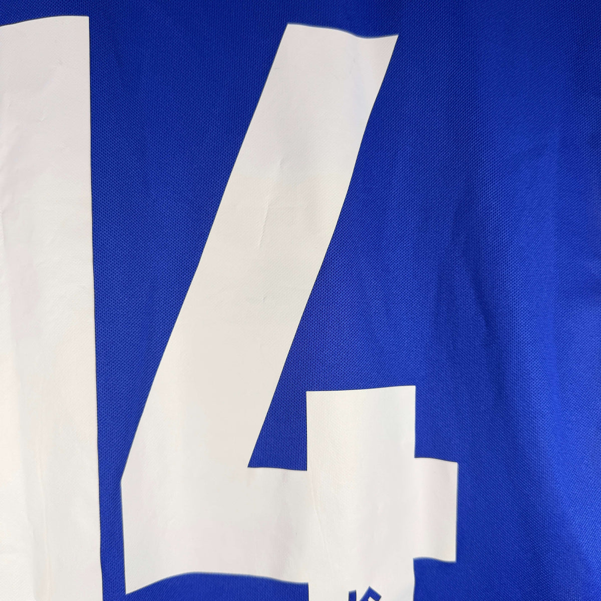 2014-15 Lausanne-Sport Home Shirt Match Issue Mveng 