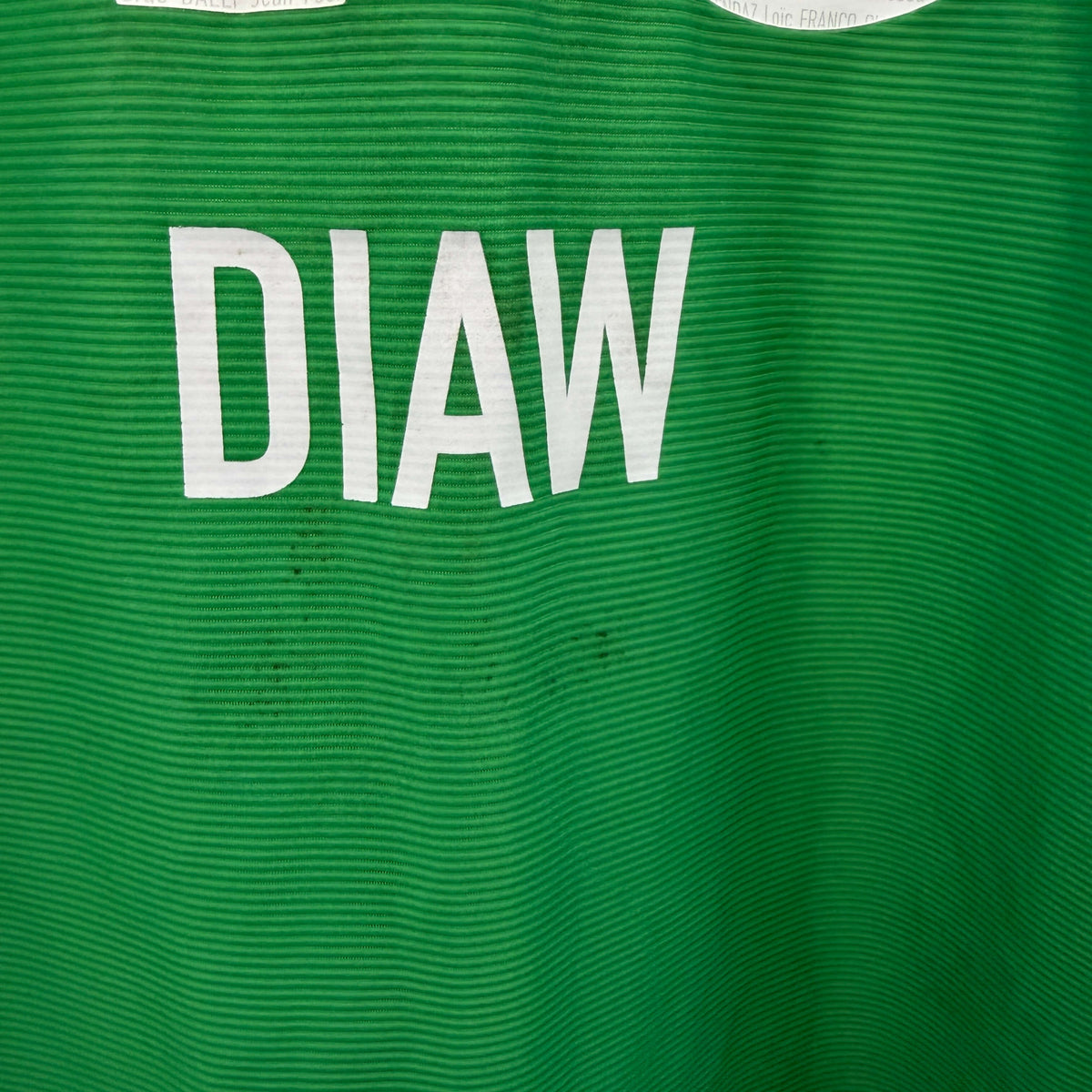 2021-22 Lausanne-Sport  Shirt Match Worn SIGNED Diaw 