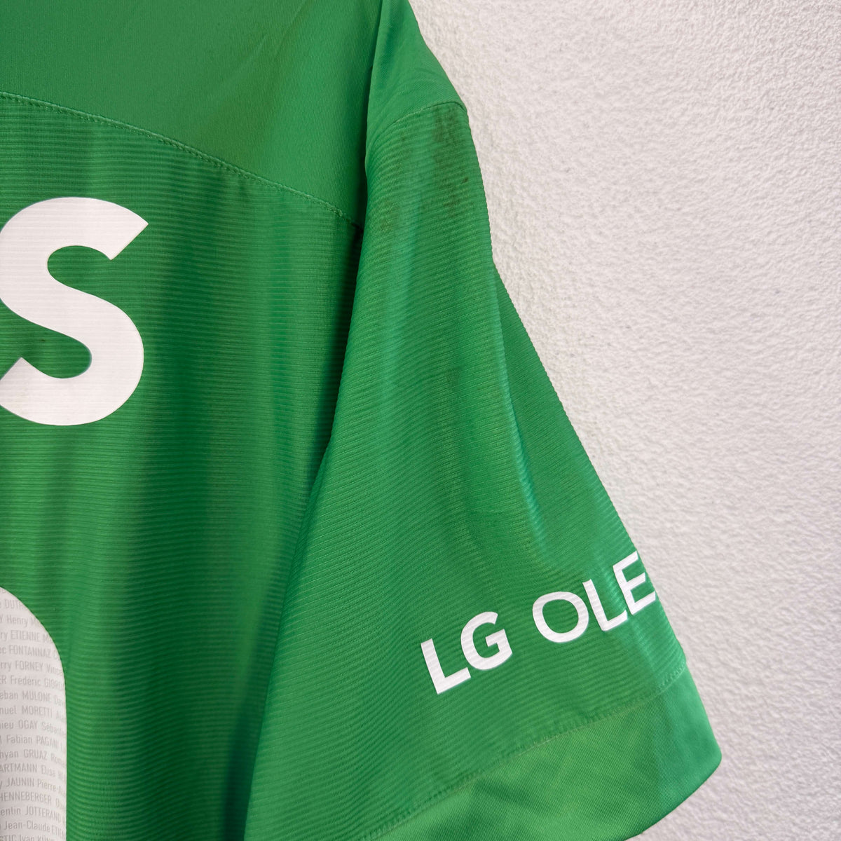 2021-22 Lausanne-Sport  Shirt Match Worn SIGNED Diaw 