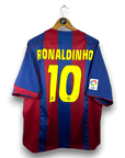 2004-05 FC Barcelona Home Shirt Ronaldinho 
