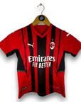 2021-22 AC Milan Home Shirt  - 8.5/10 - (7-8 Years)