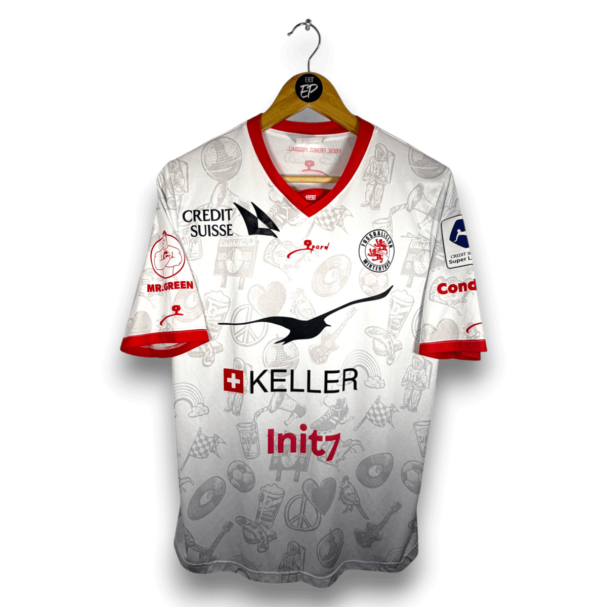 2023-24 FC Winterthur Away Shirt Match Issue Ballet  
