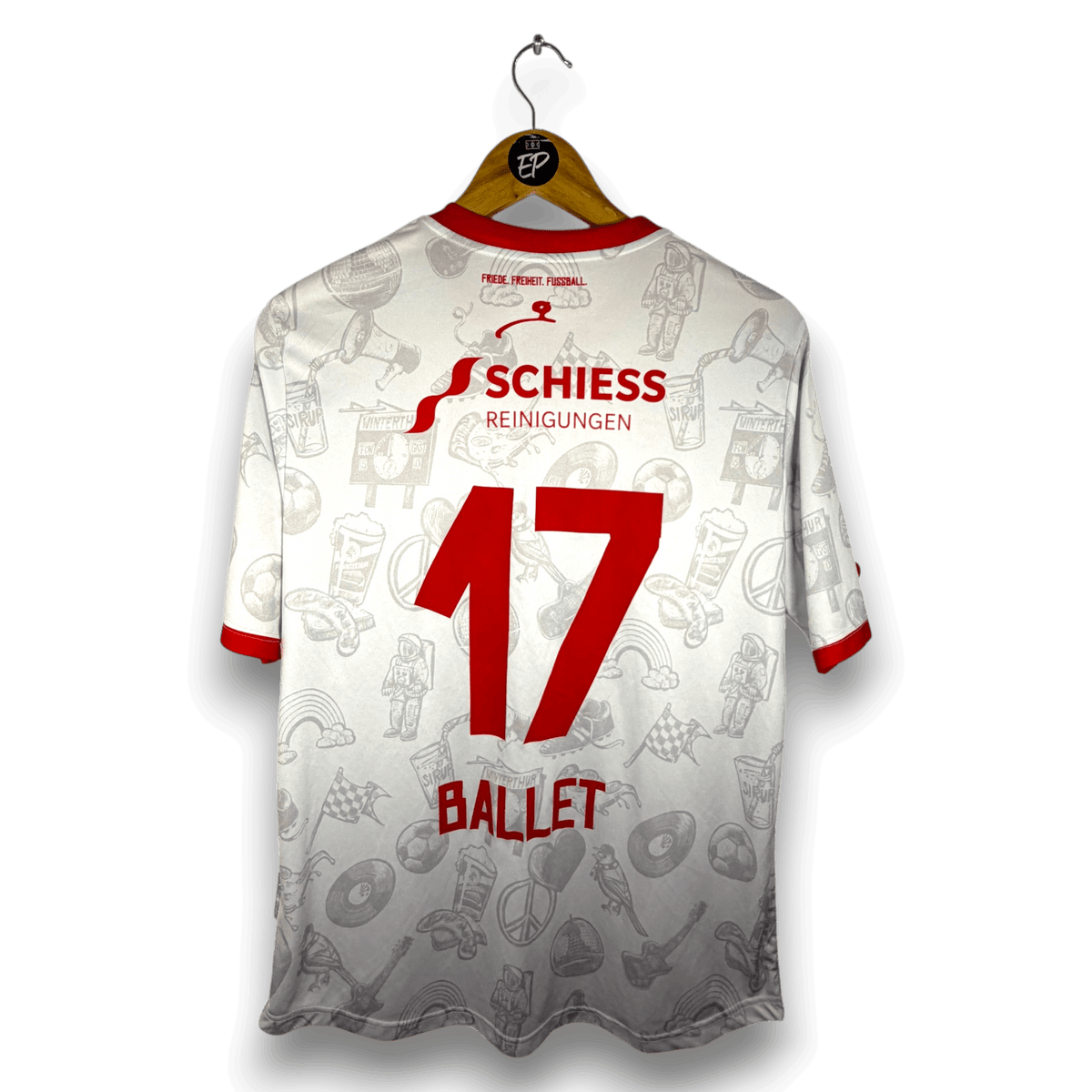2023-24 FC Winterthur Away Shirt Match Issue Ballet  