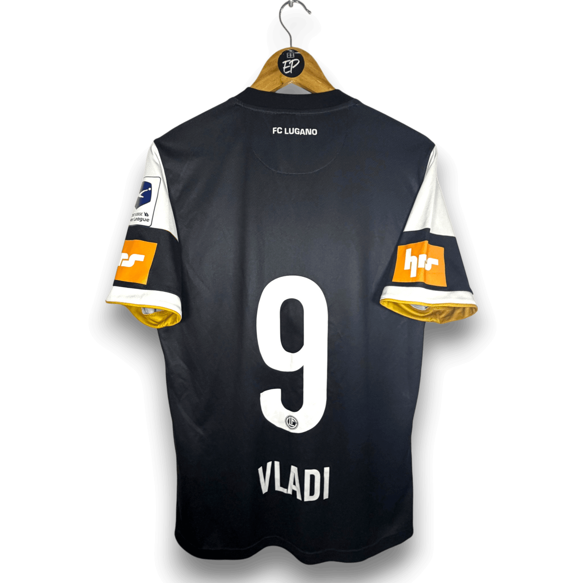 2024-25 FC Lugano Away Shirt Match Issue Vladi 