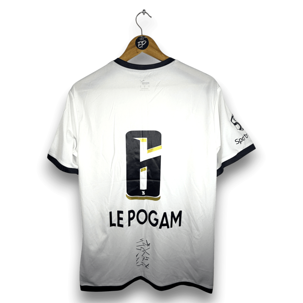 2022-23 Yverdon Sport Away Shirt Match Issue Lepogam 