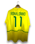 2002-04 Brazil Home Shirt Ronaldinho 