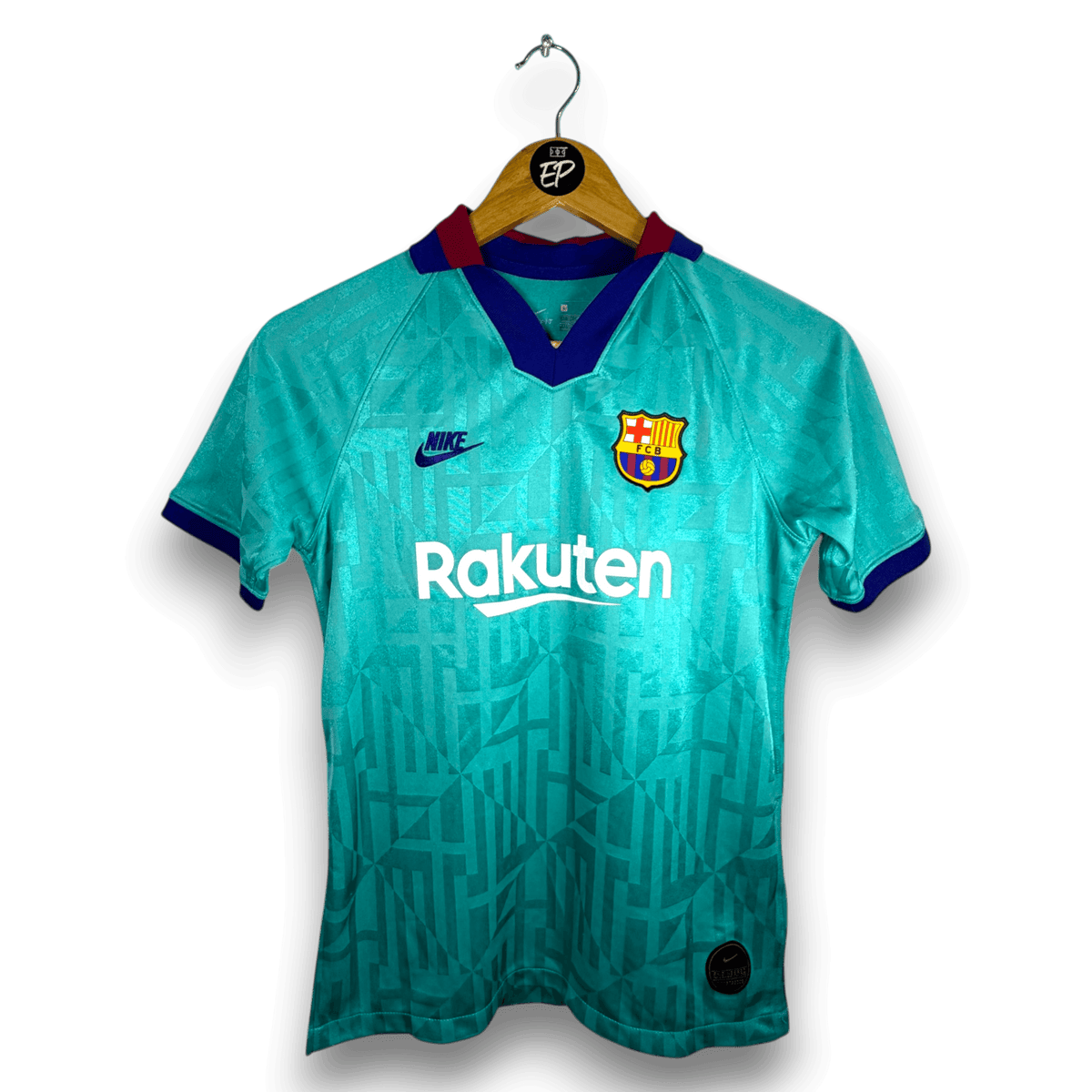 2019-20 FC Barcelona Third Shirt - 9/10 - (12-13 Years)