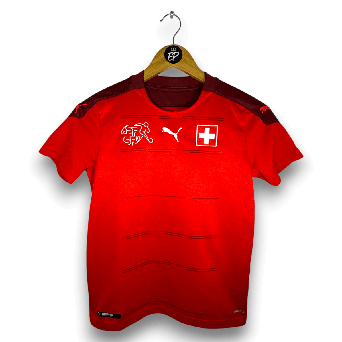 2020-21 Switzerland Home Shirt - 9/10 - (11-12 Years)