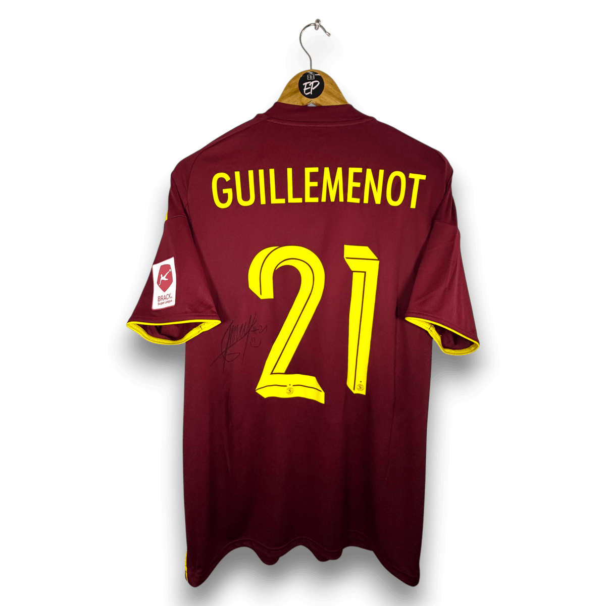 2025-26 Servette Home Shirt SIGNED Guillemenot 
