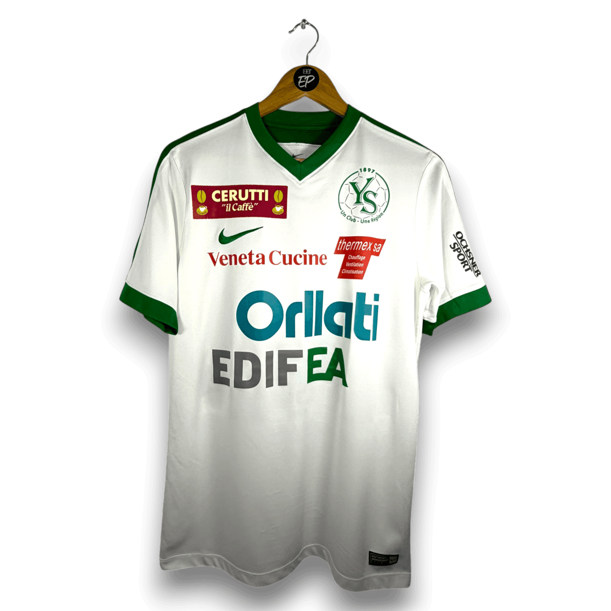 2017-18 Yverdon Sport Home Shirt Match Issue 