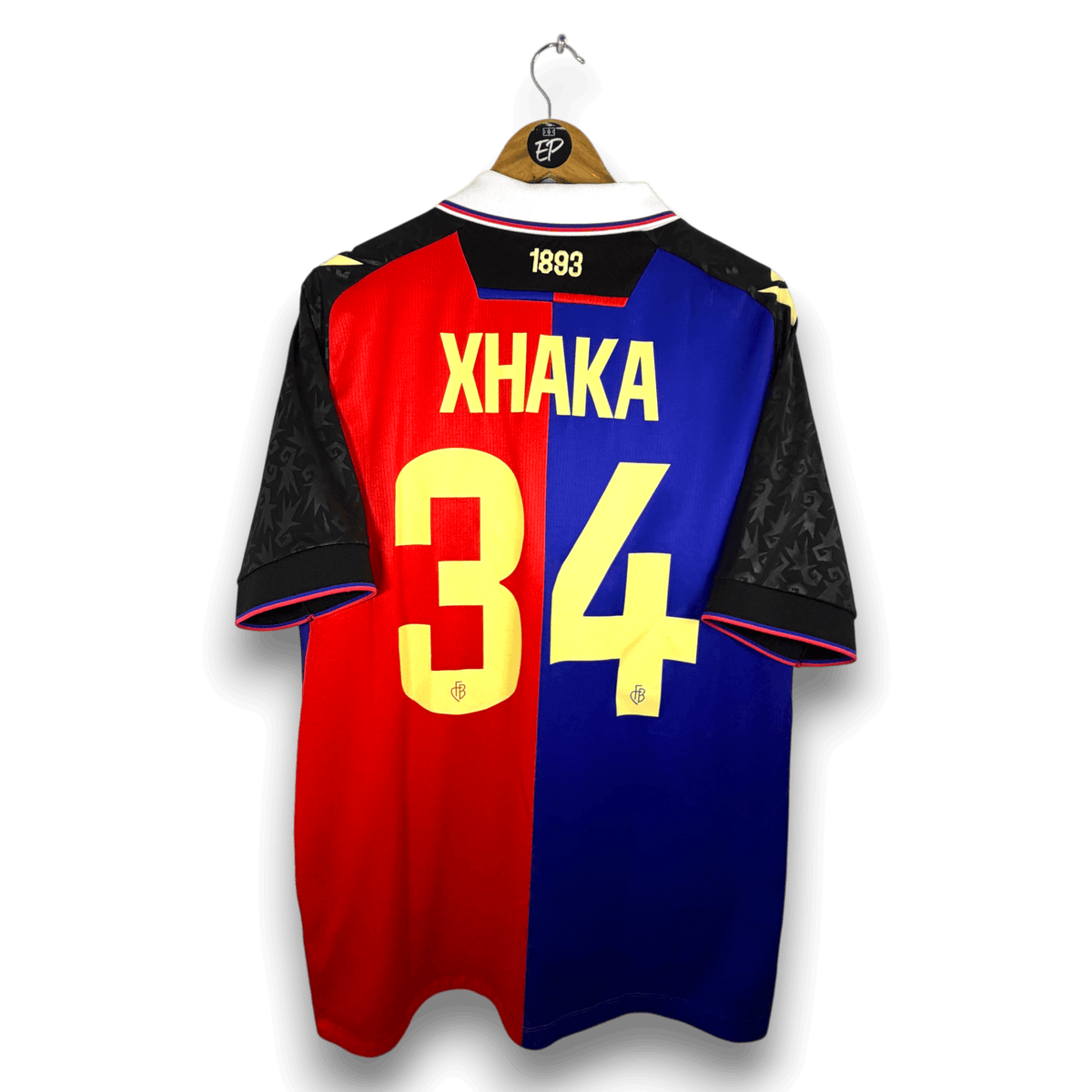 2023-24 FC Basel Home Shirt Xhaka 