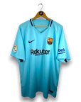 2017-18 FC Barcelona Away Shirt Messi 