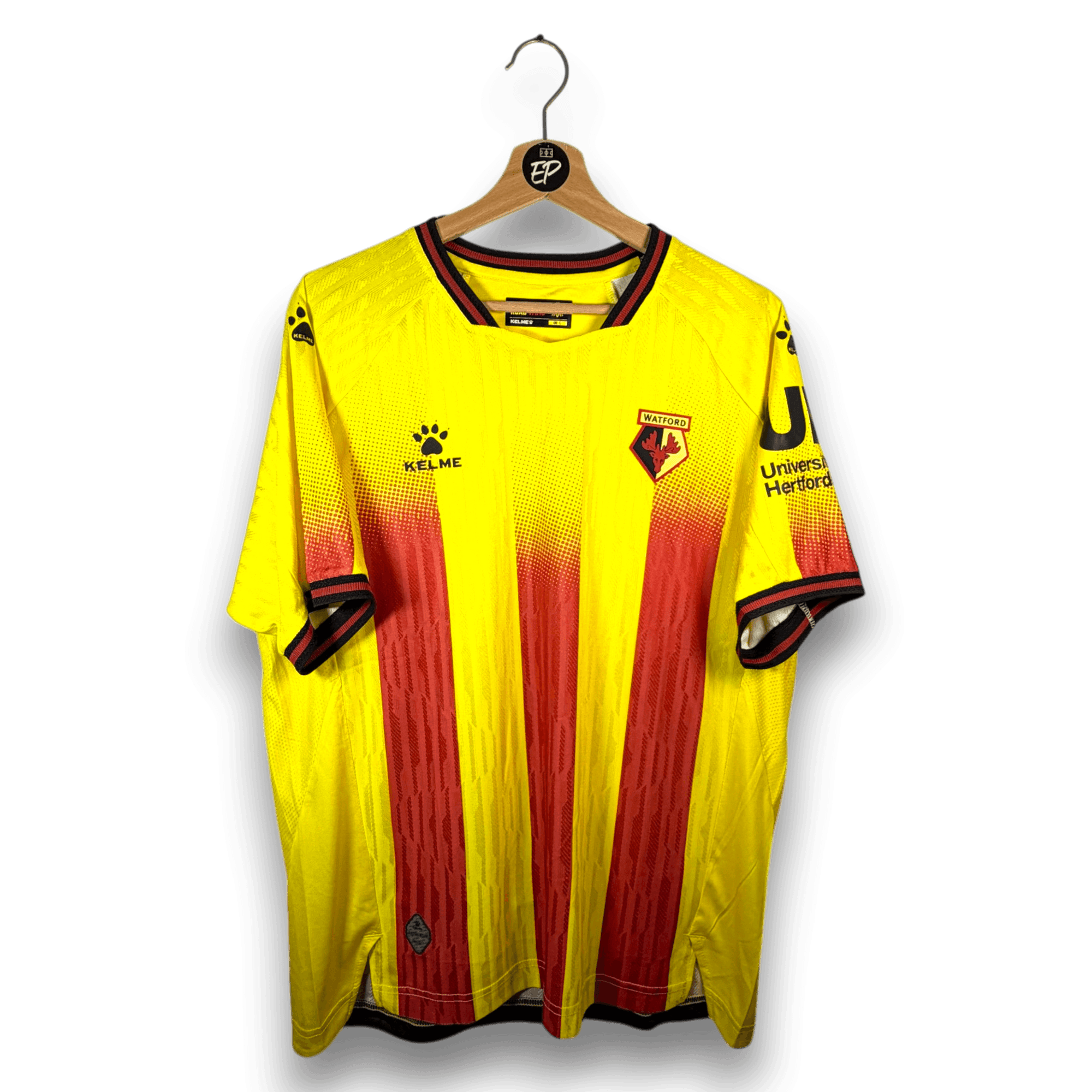 2025-26 Watford FC Home Shirt - 9.5/10 - (L)