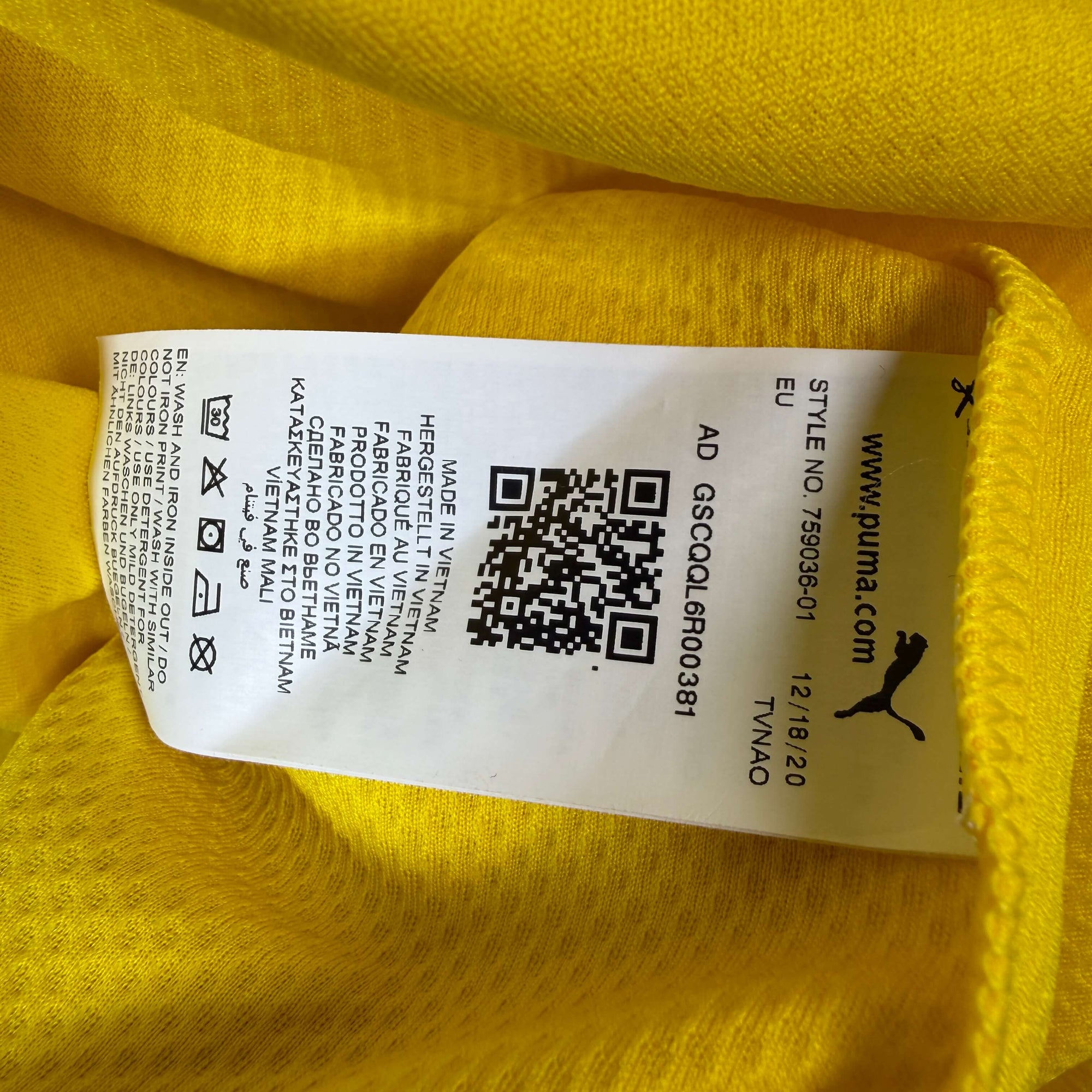 2021-22 Dortmund Home Shirt Bellingham 