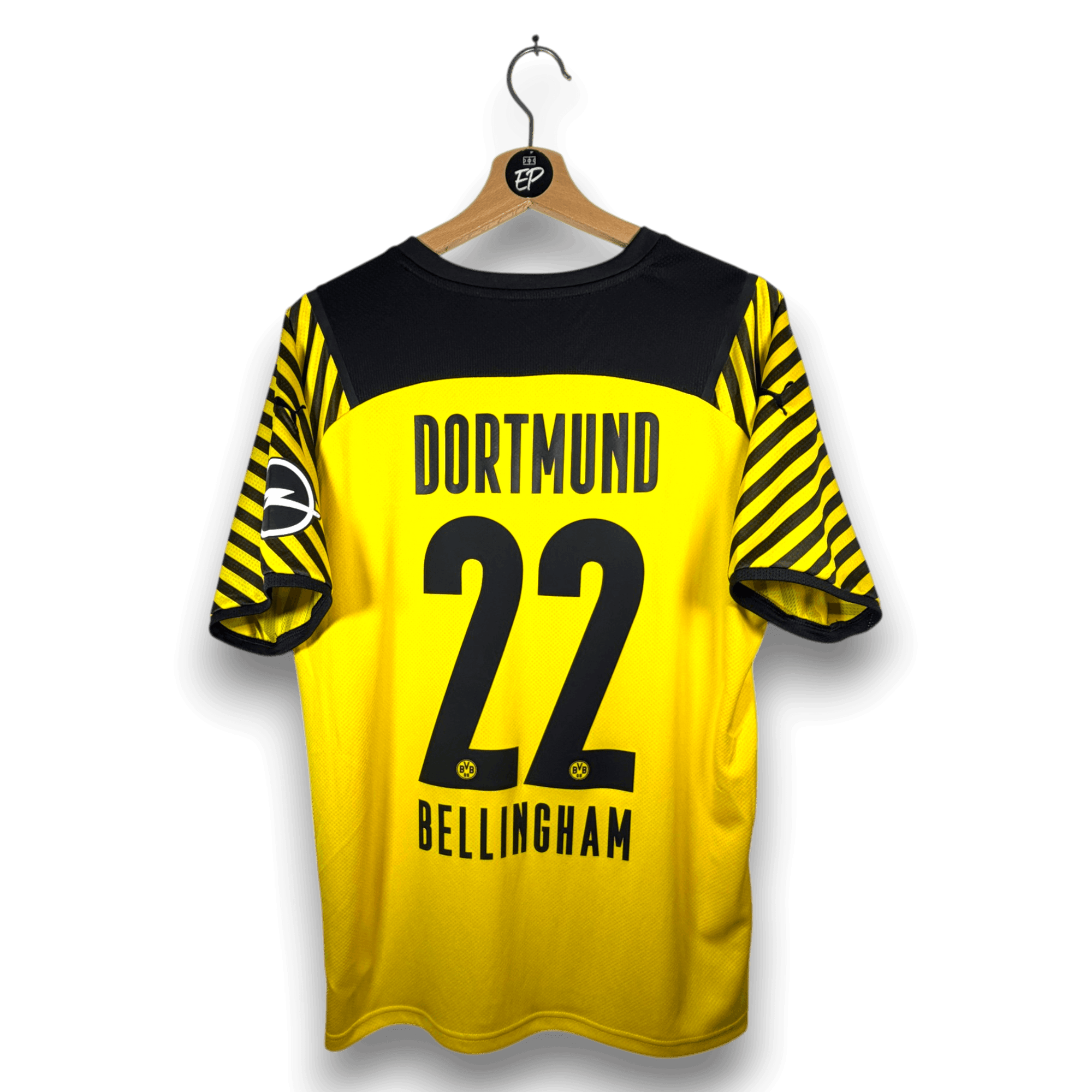 2021-22 Dortmund Home Shirt Bellingham 