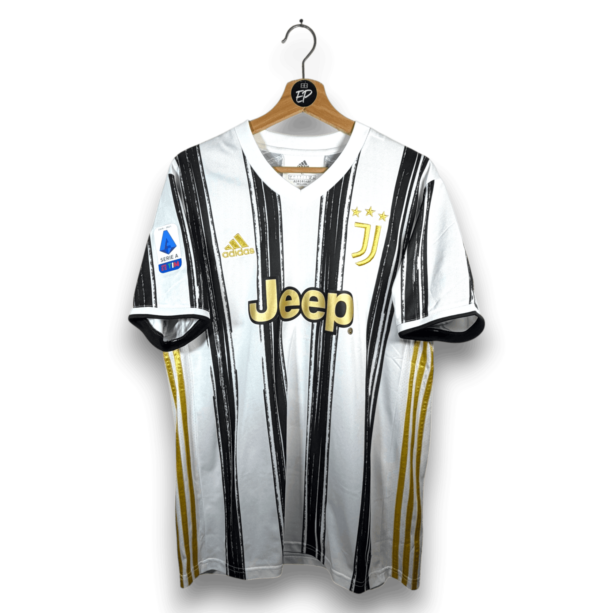 2020-21 Juventus Home Shirt Morata 