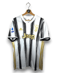2020-21 Juventus Home Shirt Morata 