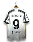 2020-21 Juventus Home Shirt Morata 