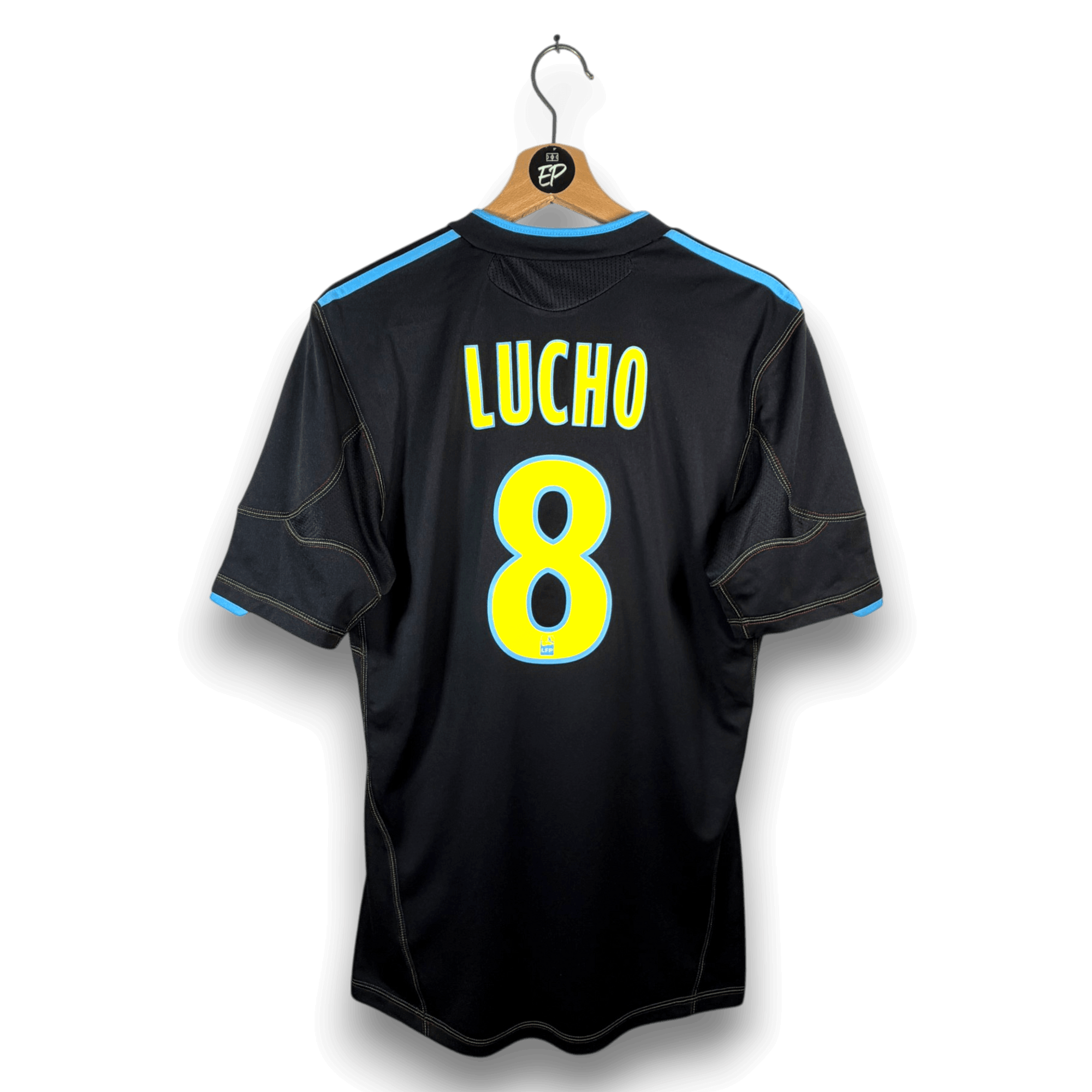 2010-11 Olympique Marseille Third Shirt Lucho 
