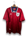 1993-95 England Away Shirt Gascoigne 