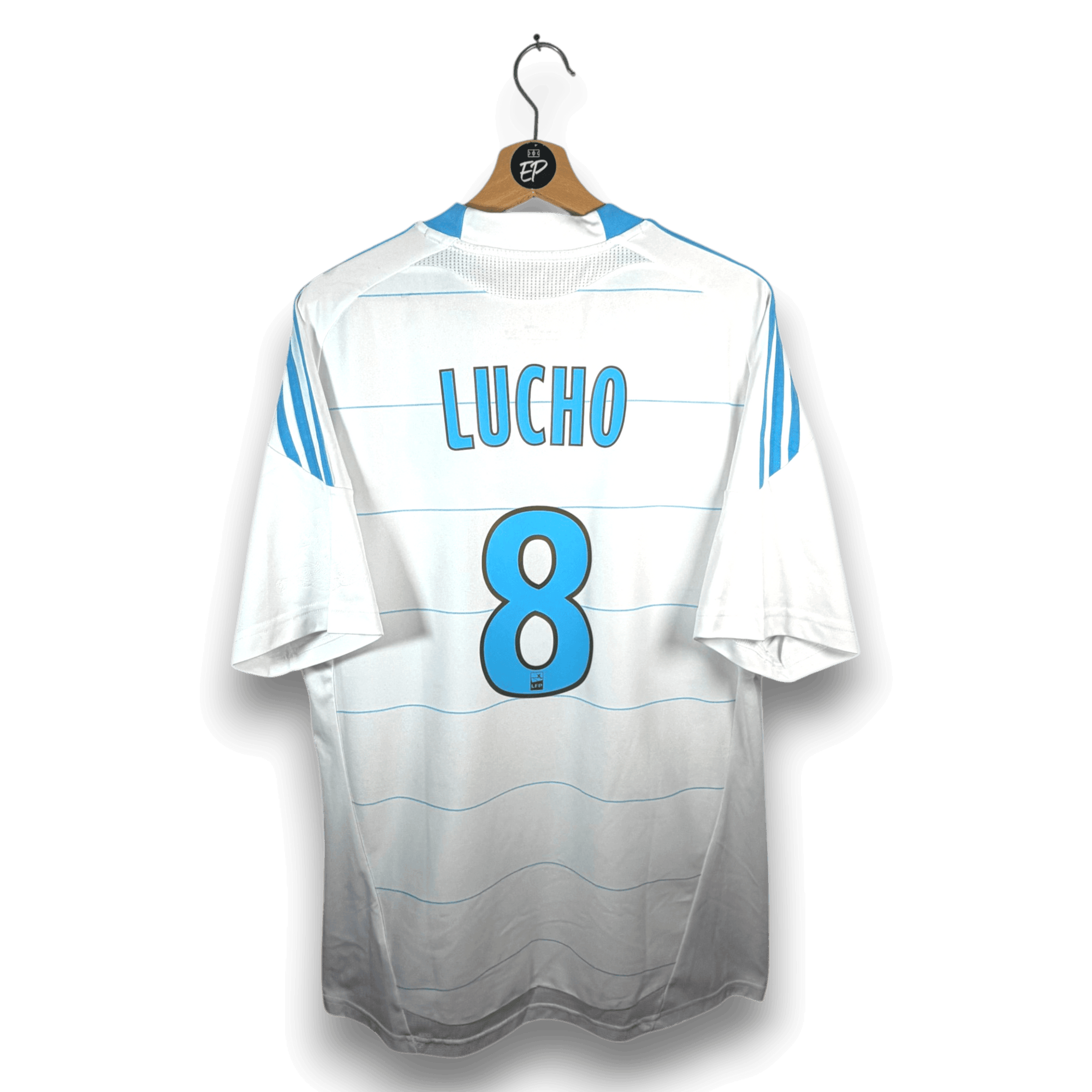 2010-11 Olympique Marseille Home Shirt Lucho 